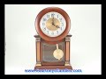 Parthenon Mantel Rhythm Small World Chiming & Musical Clock