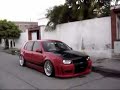 Golf tuning con suspension neumatica