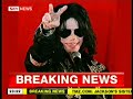 Michael Jackson Has Died At The Age Of 50 - Sky News Video