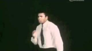 Muhammad Ali Showing Off His Moves