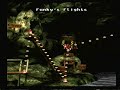 A new glitch I found on the Wii Virtual-Console version of Donkey Kong Country.  It leads to many previously known as well as new side-effects.To do it:1) Have only one Kong2) Go into a stage you've already completed and that has a DK barrel you can pick up3) Throw it, but pause before it breaks4) Exit out of the level by pressing SELECT5) Re-enter the level or enter any other level you want6) Get hit by an enemy BUT ONLY OVER A PIT SO YOU FALL INTO THE PIT AND DIE.  If you don't, the character just freezes in place and you have to reset the game.6) Now Enter any level you want and break open a DK barrel.  It can lead to a LOT of other glitches.  This is just a sample... (Parts 2, 3 and 4 coming soon...)