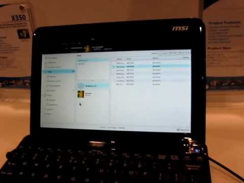 SUSE Moblin Linux on the MSI Wind U135