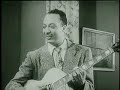 slam stewart trio:
slam stewart - bass, vocal
beryl booker - piano, vocal
john collins - guitar

from boy! what a girl! (1947)

synopsis:
two smooth-talking producers are trying to raise money for their musical review. they line up a potential backer who will put up half the cash if they can find someone else to co-finance the production. the duo enlist the services of a cigar-smoking cross-dresser named 