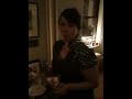 Rose enjoys food