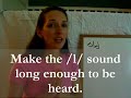 Lesson 4b - L - English Pronunciation