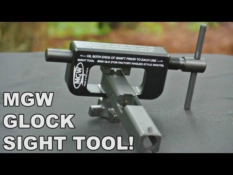 how to remove rear sight m&p