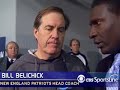 Belichick Talks to Wilcots Belichick Talks to Wilcots
