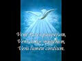 Hymne et séquence au Saint Esprit