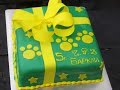 Birthday Dog Cakes