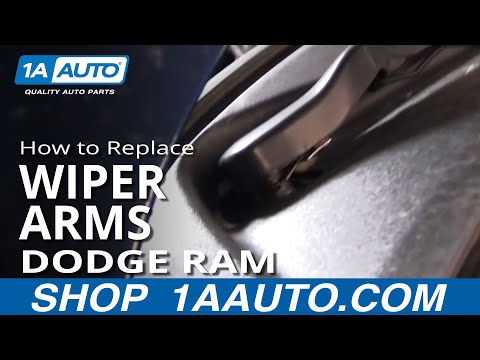 How To Install Repair Replace Broken Wiper Arm Dodge Ram 2002-04 1AAuto.com
