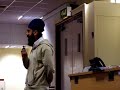Bhaji Sukhwinder Singh - Aston Talk Part 1