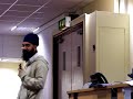 Bhaji Sukhwinder Singh - Aston Talk Part 1