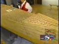 Exhibit of Large Toothpick Ships by Wayne Kusy