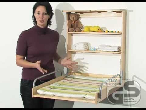 ROBA Wandwickelregal | Babyartikel.de