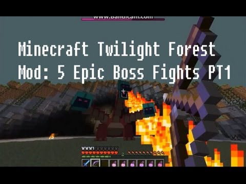 Twilight 5 - Part one of defeating all the bosses in the famous Twilight Forest Mod with various disadvantages eg. no armour. I hope you enjoy the video, as it was one of...