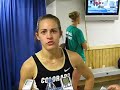 Jenny Barringer Talks About Her 2008 NCAA Steeplechase Title