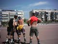 Patinando en Cunit