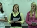 student research present on nonprofits using social media