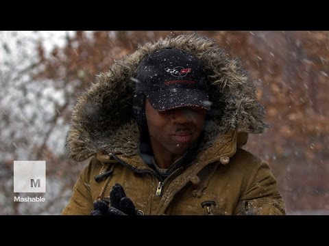 Where - Leo Grand, a homeless man, describes where he is spending the night as New York City braces for what's being called a historic blizzard. http://www.mashable.com LIKE us on FACEBOOK: http://faceb.