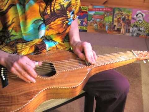 Hawaiian slide blues on a Weissenborn