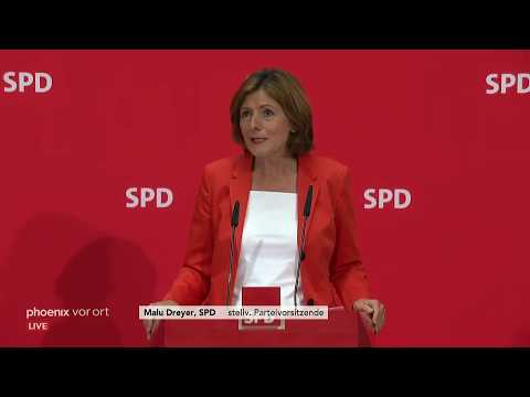 Pressekonferenz der SPD zur Nachfolge von Andrea Nahl ...