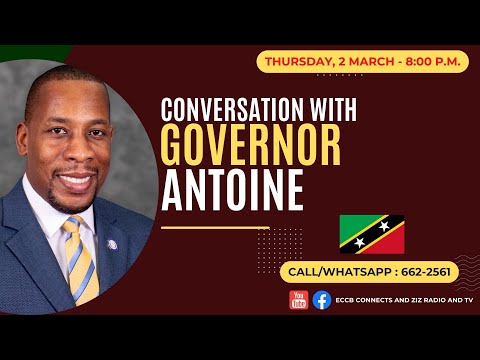 Conversation with Governor Antoine in Saint Christopher (Saint Kitts) and Nevis