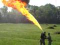 US Marine Corps Flamethrower Demonstration