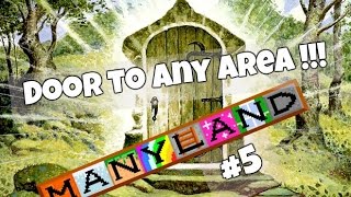 How to create a door that will teleport you to an area in Manyland !