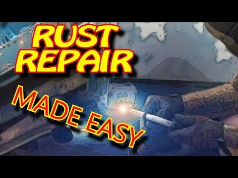 how to fix quarter panel rust
