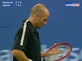 Pete Sampras vs Andre Agassi Highlights