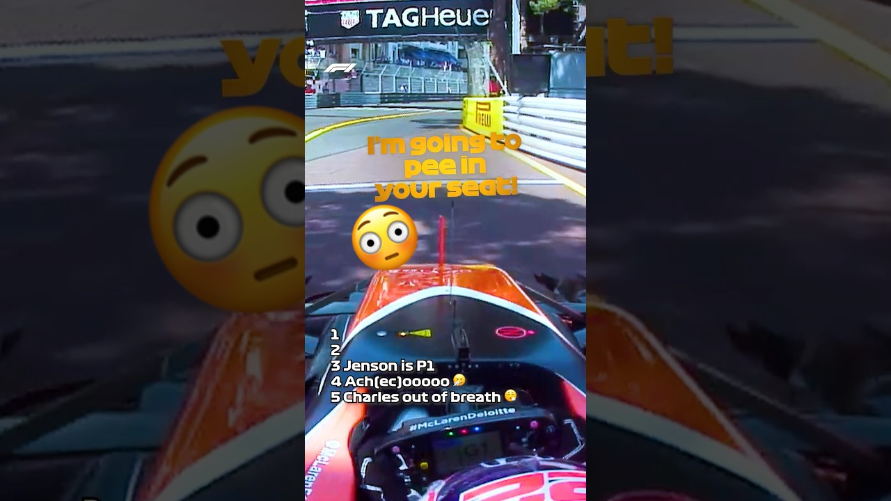 You Can’t Do That in an F1 Car 😫