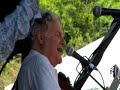 peter rowan and hbr doing peter's blue dharma blues on the hillside stage at merlefest 08