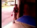 ellande et moi au ping pong