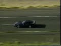 Corvete batendo atras de um caminh�o a 260Km/h