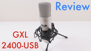 CAD GXL2400-USB Review and Test  Large Diaphragm C