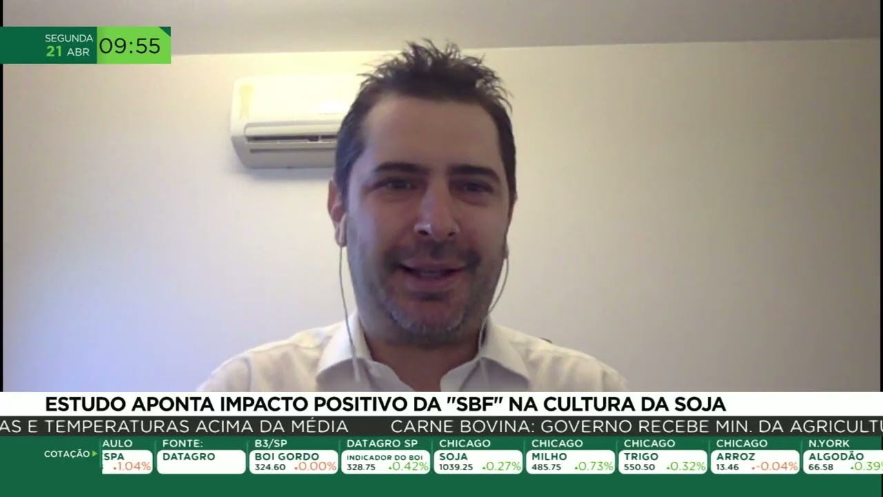 Estudo aponta impacto positivo da SBF na cultura da soja