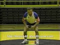 this is a basic wrestling drill to reinforce proper stance and circular movement.