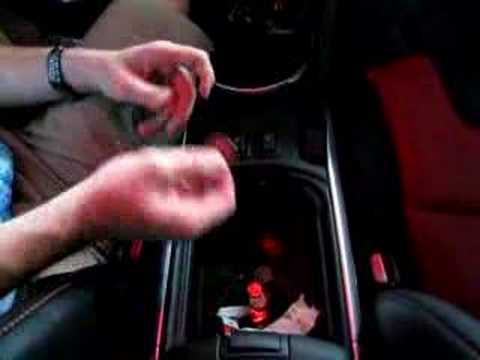 how to remove center console evo x
