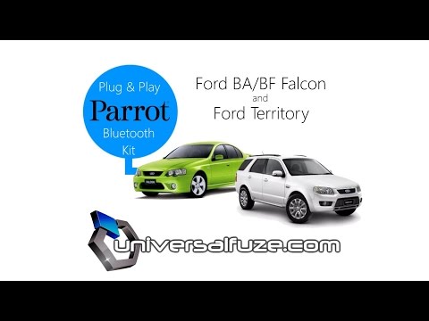 Parrot Asteroid or MKi Kit to Ford Falcon Territory DIY Bluetooth installation video