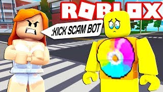 Trolling As A Scam Bot In Roblox Minecraftvideos Tv