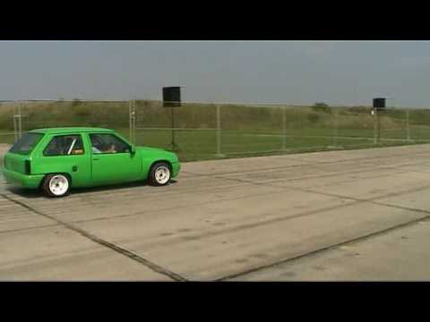 1/4 Meile Tuning-Summercamp Bautzen Corsa A 2.016V 45er Weber
