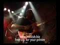 weeping willows and magnus carlsson play underground at a benefit gig on s�dermalm in stockholm sweden. rockabilly support act. weeping willows have a new album out now.