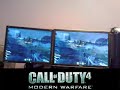 Dell 2408WFP & ViewSonic VP2030b - CoD 4 Clone Mode
