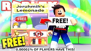 Free Lemonade Stands In Roblox Adopt Me New Update Minecraftvideos Tv