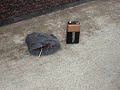 How to start a Fire with Steel Wool and a Battery