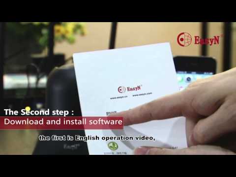 how to setup easyn ip camera