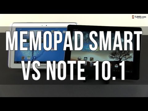 Asus Memo Pad Smart vs Samsung Galaxy Note 10.1: to write or not to write
