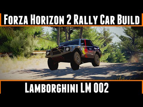 Forza Horizon 2 Rally Car Build Lamborghini LM 002 (Storm Island)