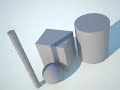 primeiro render teste vray sketchup