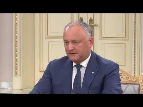 Președintele Republicii Moldova a avut o întrevedere cu Președintele Republicii Kazahstan